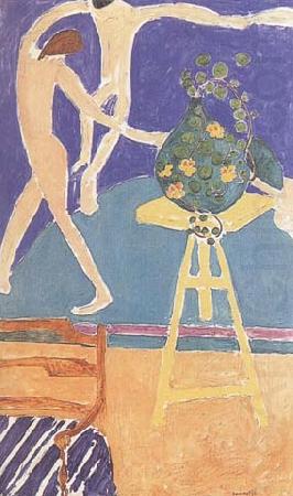 Henri Matisse Nasturtiums in The Dance (I) (mk35) china oil painting image